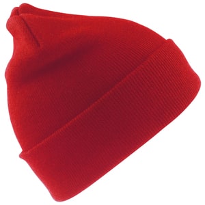 Result RC029 - Sombrero de esquí lanudo Roja