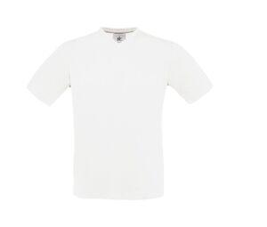 B&C BC163 - Exact V-Neck T-Shirt Blanca