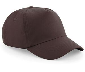 Beechfield BF010 - Gorra 5 paneles Original Chocolate