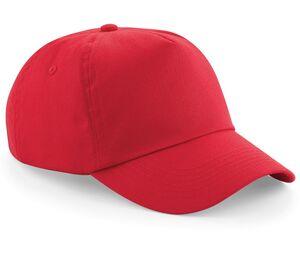 Beechfield BF010 - Gorra 5 paneles Original Bright Red