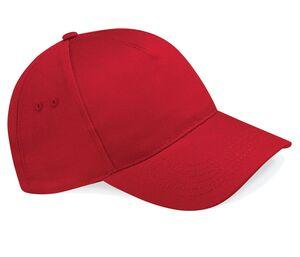 Beechfield BF015 - Gorra 5 paneles Ultimate Classic Red