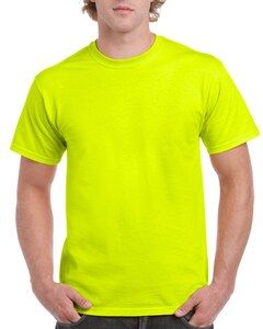 Gildan GN200 - Camiseta para Hombre 100% Algodón Ultra-T Fluo Yellow