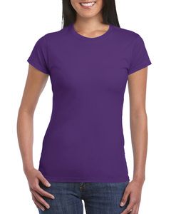 Gildan GN641 - Camiseta de manga corta para mujer Softstyle Púrpura