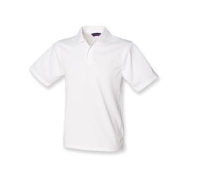 Henbury HY475 - Men's Coolplus® Polo Shirt Blanca