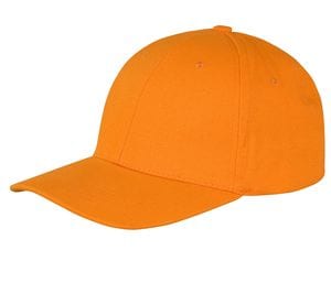 RESULT RC081 - Memphis Brushed Cotton Low Profile Cap Naranja