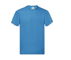 Fruit of the Loom SC220 - Camiseta de cuello redondo para hombre Azure Blue