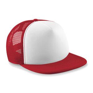 Beechfield BF64B - Gorra Vintage junior Classic Red/White