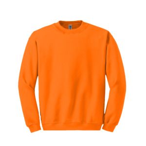 Gildan GN910 - Heavy Blend Adult Crewneck Sweatshirt Seguridad de Orange