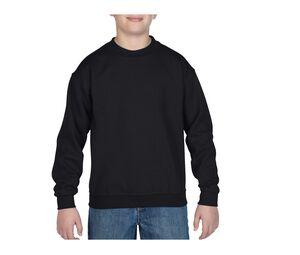 GILDAN GN911 - Youth Crewneck Sweatshirt Negro
