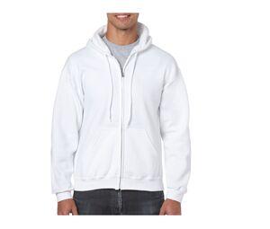 Gildan GN960 - Heavy Blend Adult Full Zip Hooded Sweatshirt Blanca