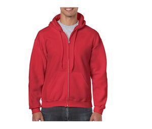 Gildan GN960 - Heavy Blend Adult Full Zip Hooded Sweatshirt Roja