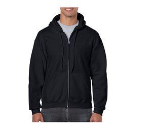Gildan GN960 - Heavy Blend Adult Full Zip Hooded Sweatshirt Negro