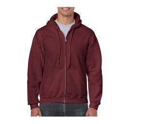 Gildan GN960 - Heavy Blend Adult Full Zip Hooded Sweatshirt Granate