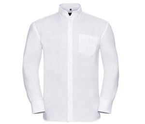 Russell Collection JZ956 - Men's Long Sleeve Ultimate Non-Iron Shirt Blanca