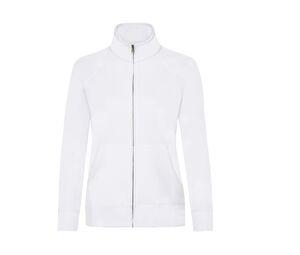 Fruit of the Loom SC366 - Sudadera Lady-Fit mujer Blanca