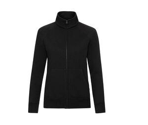 Fruit of the Loom SC366 - Sudadera Lady-Fit mujer Negro