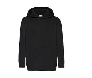 Fruit of the Loom SC371 - Kids Hooded Sweat (62-034-0) Negro