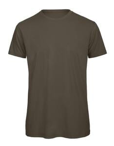 B&C BC042 - Camiseta de algodón orgánico para hombre Kaki