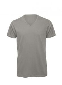 B&C BC044 - Camiseta de algodón orgánico para hombre Light Grey