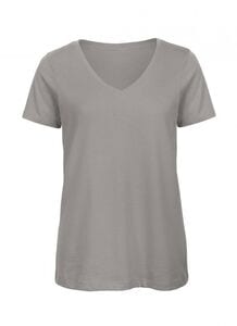 B&C BC045 - Camiseta organica mujer TW045 Light Grey