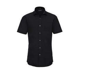 Russell Collection JZ961 - Camisa de Hombres Ultimate Stretch Negro