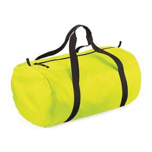Bag Base BG150 - Bolso para Gimnasio Packaway Fluorescent Yellow/Black