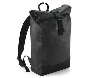 Bag Base BG815 - Mochila con cierre enrollable Negro