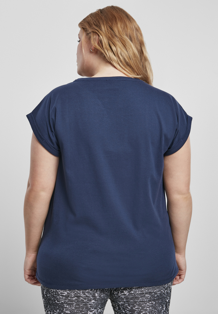 Urban Classics TB771 - Camiseta con hombros descubiertos para mujer