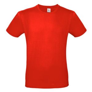 B&C BC01T - Camiseta para hombre 100% algodón Red