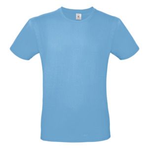 B&C BC01T - Camiseta para hombre 100% algodón Cielo