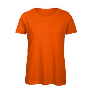 B&C BC02T - Camiseta 100% algodón para mujer Naranja
