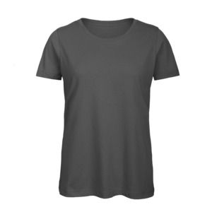 B&C BC02T - Camiseta 100% algodón para mujer Dark Grey