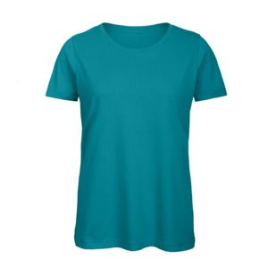B&C BC02T - Camiseta 100% algodón para mujer Real Turquoise