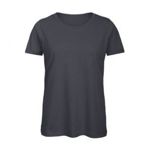 B&C BC02T - Camiseta 100% algodón para mujer Light Navy