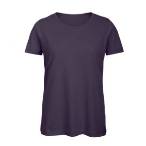 B&C BC02T - Camiseta 100% algodón para mujer Urban Purple