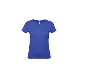 B&C BC02T - Camiseta 100% algodón para mujer Cobalto