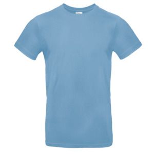 B&C BC03T - Camiseta para hombre 100% algodón Cielo