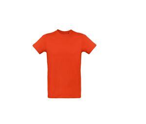 B&C BC048 - Camiseta de algodón orgánico para hombres Fire Red