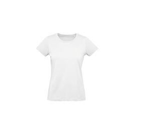 B&C BC049 - Camiseta Mujer 100% Algodón Orgánico Blanca