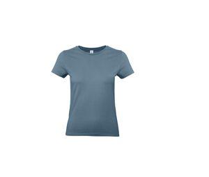 B&C BC04T - Camiseta de Mujer de color redondo de 190 Piedra Azul