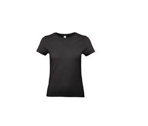 B&C BC04T - Camiseta de Mujer de color redondo de 190 Negro