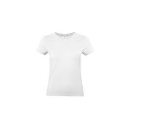 B&C BC04T - Camiseta de Mujer de color redondo de 190 Blanca