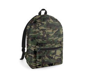 Bag Base BG151 - Mochila Packaway Jungle Camo/ Black