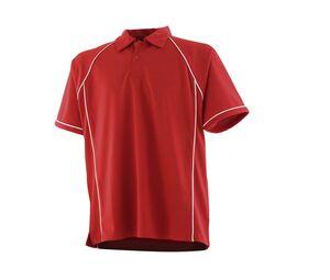 Finden & Hales LV370 - Polo transpirable Cool Plus® Red
