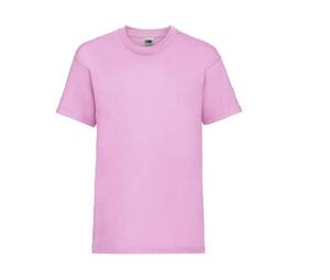Fruit of the Loom SC231 - Camiseta infantil valor peso Light Pink