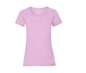 Fruit of the Loom SC600 - Camiseta de Algodón Lady-Fit para Mujer Light Pink