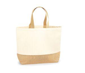 Westford mill WM452 - Shopping bag algodón/arpillera XL