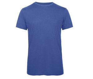 B&C BC055 - Camiseta Tri-Blend Para Hombre TW055 Heather Royal Blue