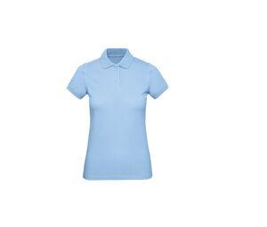 B&C BC401 - Camiseta polo inspire para mujer Sky Blue
