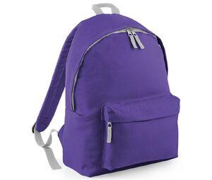 Bag Base BG125J - Mochila moderna para niños Purple / Light Grey